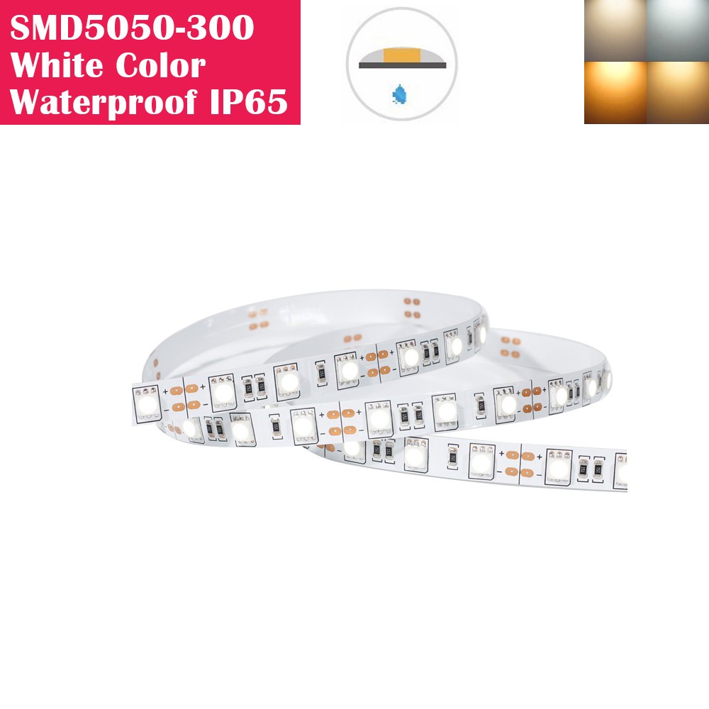 5 Meters SMD5050 Waterproof IP65 300LEDs Flexible LED Strip Lights